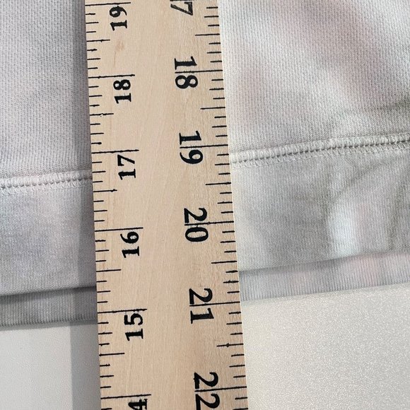 Madewell Green/White Tie-Dye Cotton Swing Sweatshirt, M - Picture 10 of 13